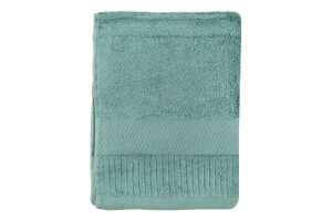Рушник м"ятний махровий зеро твіст з бордюром 50*90см 600г/м2 ГМ Текстайл