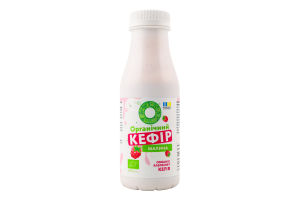 Кефир 2.5% органический с наполнителем Малина Organic Milk п/пл 280г