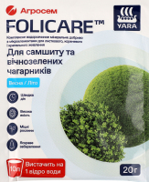 Добриво мінеральне д/самшиту та вічнозелених чагарників весна-літо 20г Folicare
