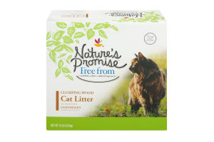 Nature's Promise Lightweight Cat Litter Clumping Wood