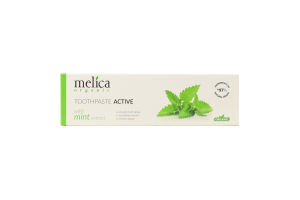 Паста зубная с экстрактом мяты Active Melica organic 100мл