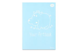 Блокнот Artbook Spoony Hippo В6 40аркушів Profiplan