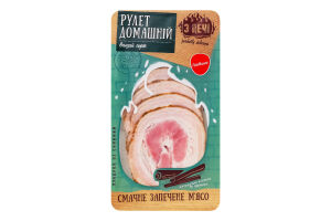 Рулет из свинины Домашний З печі в/к в/с лоток 100г