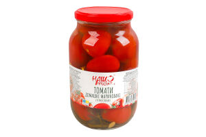 Томати домашні мариновані стерилізовані Наш продукт і К с/б 1кг