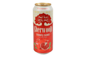 Пиво специальное 0.5л 4.5% Pomegranate Sherwood ж/б