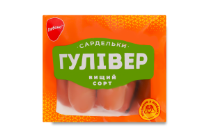 Сардельки Гулівер Глобино в/с кг