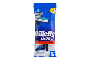 Станок для бритья мужской одноразовый Blue 2 Plus Gillette 6шт