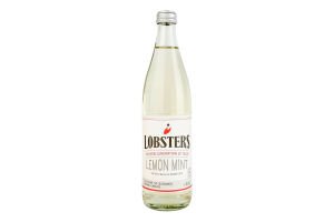 Напиток безалкогольный газированный Lemon mint Lobsters с/бут 0.5л