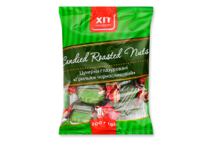 Цукерки глазуровані Грильяж чорносливовий Хіт продукт м/у 200г