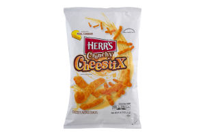 Herr's Crunchy Cheestix Cheese Flavored Snacks