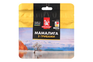 Мамалига з грибами Сто пудів д/п 65г