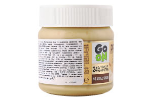 Крем протеиновый с жареным арахисом с подсластителем Go On Nutrition с/б 180г