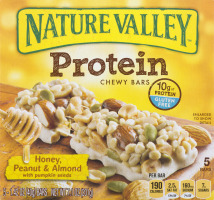 Nature Valley Protein Chewy Bars Honey, Peanut & Almond - 5 CT