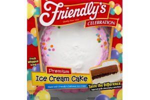 Friendly's Premium Ice Cream Cake Celebration