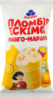 Морозиво пломбір Манго-маракуя Ескімос Рудь м/у 80г