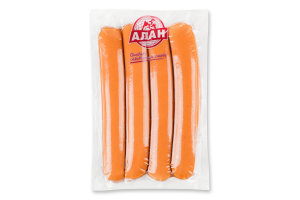 Ковбаски варені Дніпровські Алан в/ґ кг