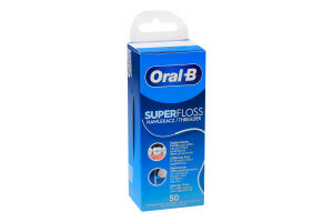 Нитка зубна Супер флосс Oral-B 50шт