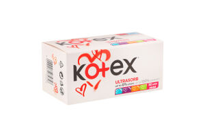Тампоны гигиенические Super UltraSorb Kotex 32шт