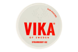 Порції нікотиновмісні Vika Slim Strawberry Ice 20*0,65г