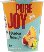 Йогурт кокосово-вівсяний зі смаком персик-маракуя Pure Joy ст 140г