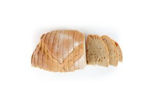 Хліб половинка в нарізці подовий Домашній Надзбруччя хліб м/у 500г