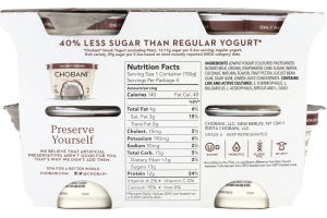 Chobani Greek Low-Fat Yogurt Coconut Blend - 4 PK