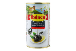 Маслины без косточки Iberica ж/б 360г
