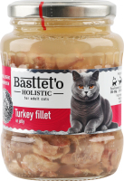 Корм д/котів шматочки філе індички в желе 360г твіст/б Басттет"о