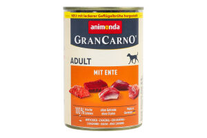 Корм д/собак з качкою 400г ж/б ГранКарно