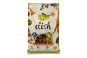 Rachael Ray Nutrish Dish Super Premium Food For Dogs Chicken & Brown Rice Recipe