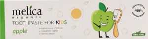 Паста зубна дитяча Яблуко 100мл Меліса Органік