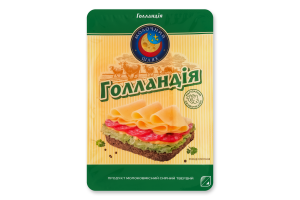 Продукт сырный 45% молокосодержащий твердый Голландия Молочний шлях лоток 130г