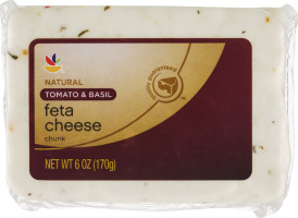 Ahold Feta Cheese Tomato & Basil Chunk