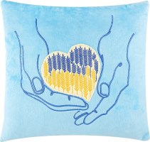 Подушка Tigres Серце в долонях 33x33