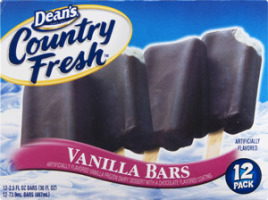 Dean's Country Fresh Vanilla Bars - 12 CT