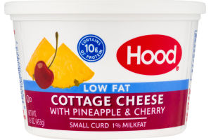 Hood Cottage Cheese With Pineapple & Cherry Low Fat