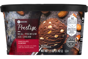 Prestige Real Premium Ice Cream Chocolate Almond