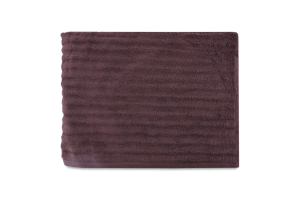 Рушник Бабл темно-коричневий махровий зеро твіст 100*150см 600г/м2 ГМ Текстайл