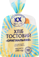 Хліб половинка в нарізці тостовий Оригінальний Формула смаку м/у 250г