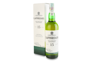 Виски 0.7л 46% односолодовый 15YO Laphroaig к/у