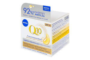 Крем дневной восстанавливающий против морщин SPF 15 Интенсивное питание Q10 Nivea 50мл