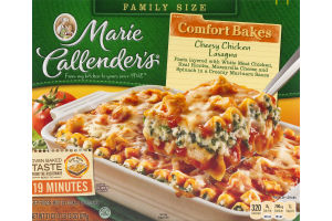 Marie Callender's Comfort Bakes Family Size Cheesy Chicken Lasagna