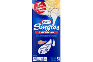 Kraft Cheese Singles American - 72 CT