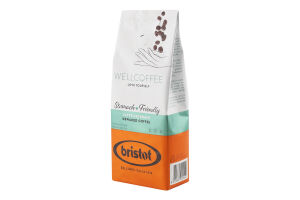 Кава Wellcoffee мелена смажена 200г м/у Bristot