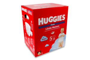 Подгузники-трусики Huggies Pants Box 5 для мальчика, 12-17 кг, 68 шт