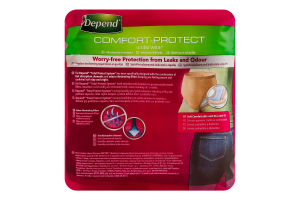 Білизна спідня поглинаюча для жінок S/M Comfort-protect Depend 10шт