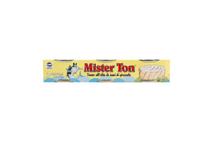 Тунец в подсолнечном масле Mister Ton к/у 3х80г
