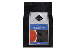 Чай чорний байховий цейлонський листовий Ceylon black tea RIOBA м/у 250г