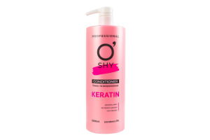Кондиционер Блеск и выпрямление Keratin O'shy 1л