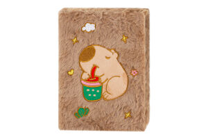 Блокнот ZiBi KidsLine Capybara22 А5 плюшевий 80арк